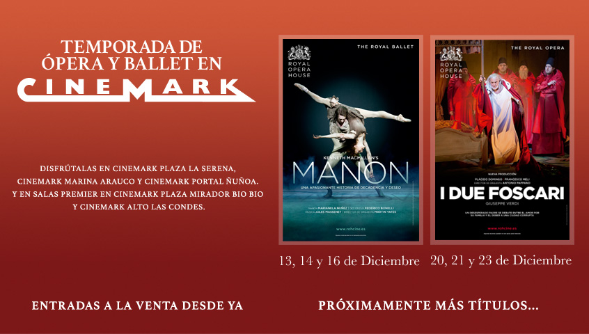 Lee más sobre el artículo Temporada de Ópera y Ballet en Cinemark