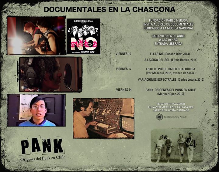 Lee más sobre el artículo Documentales musicales en La Chascona