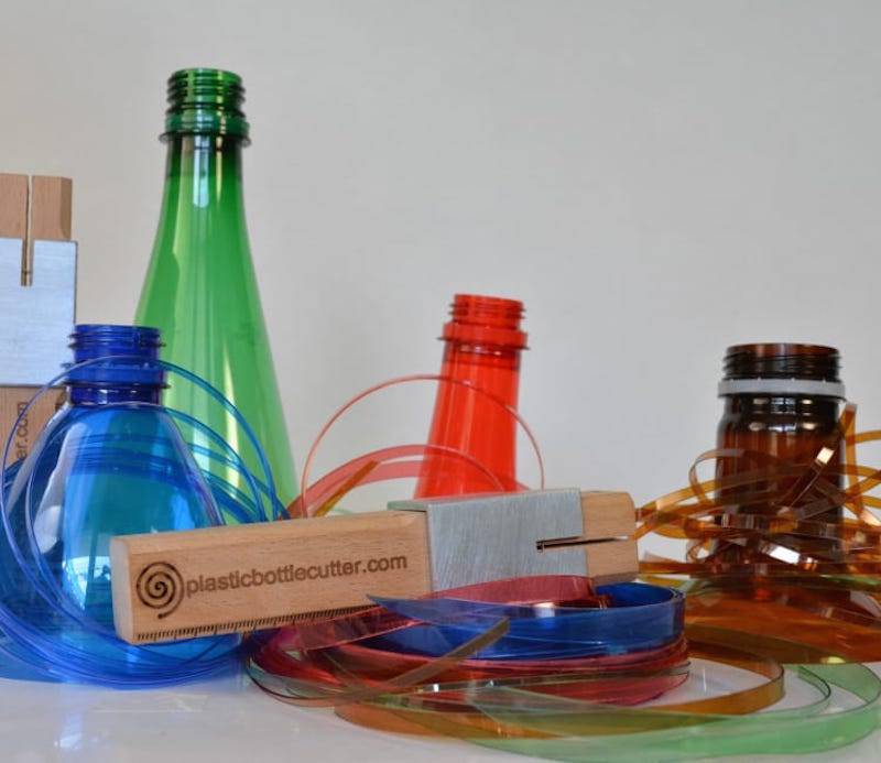 Plastic Bottle Cutter, increíble y creativo invento  para convertir botellas de plástico en cuerda