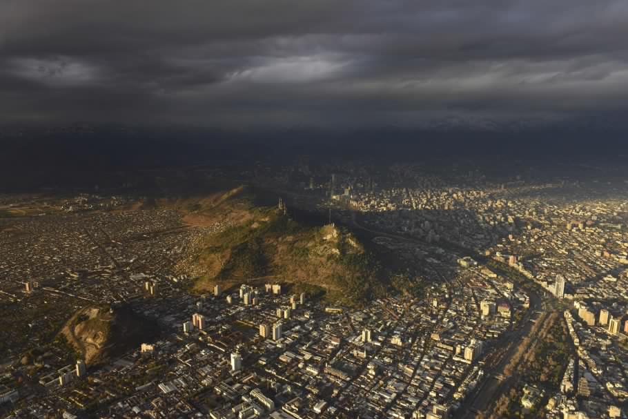 “Santiago desde el Aire” imágenes muestran Santiago como nunca antes lo viste, por el fotógrafo Guy Wenborne