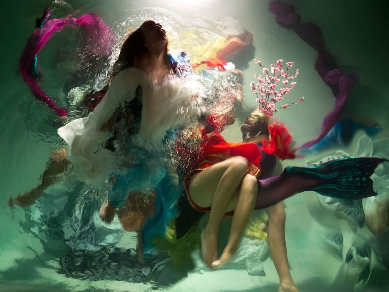 Bellas fotografías barrocas bajo el agua por Christy Lee Rogers