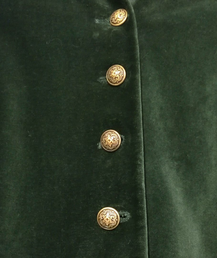 Chaqueta Terciopelo Verde
