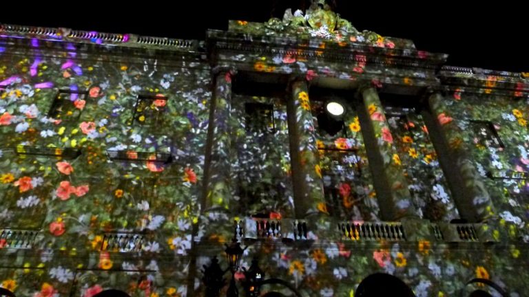 Recordando un increíble mapping en la fiesta de la Merce Barcelona 2011