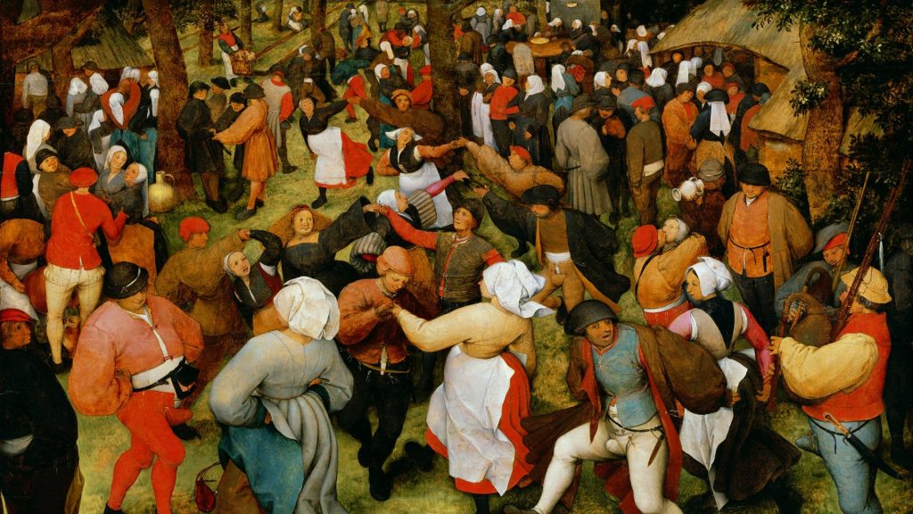 Lee más sobre el artículo La curiosa historia de la “pandemia de baile” que azotó a Europa después de la Peste Negra