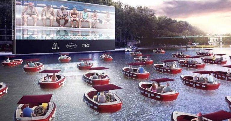 Lee más sobre el artículo El novedoso cine flotante en el río Sena